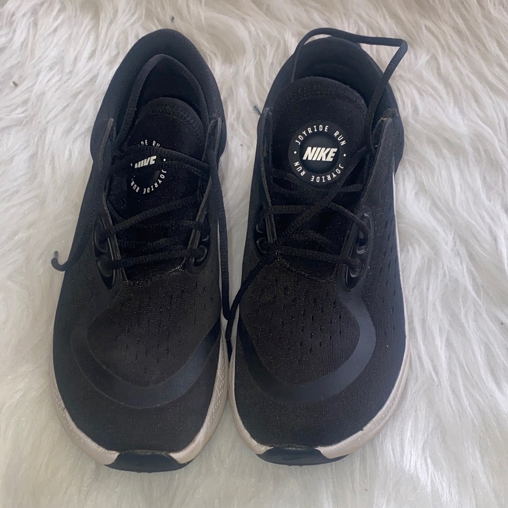 Nike Black and White Running Shoes
